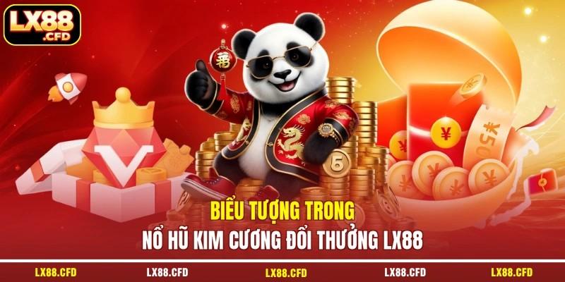 Biểu tượng trong nổ hũ kim cương đổi thưởng LX88