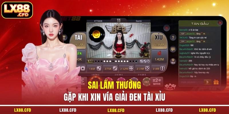 Sai lầm thường gặp khi xin vía giải đen tài xỉu